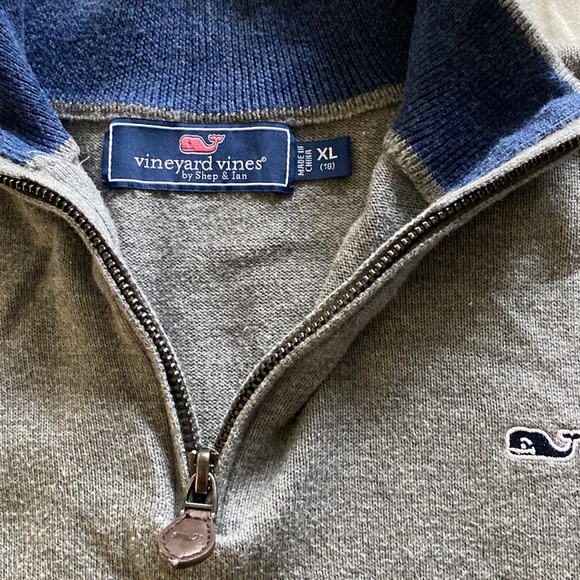 Vineyards Vine boys 3/4 zip sweater - Picture 2 of 4